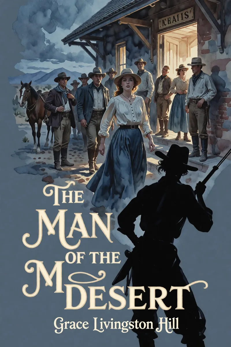 Cover of The Man of the Desert by Grace Livingston Hill