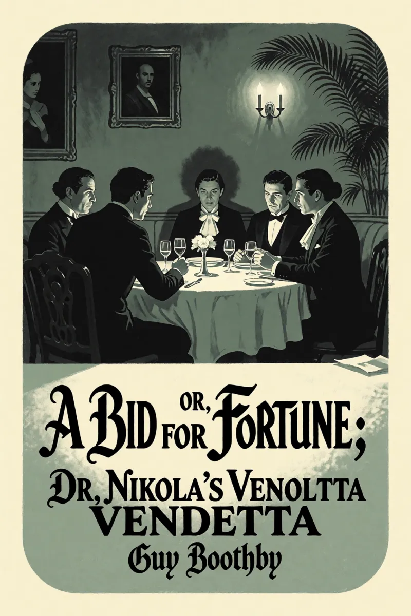 Cover of A Bid for Fortune; Or, Dr. Nikola's Vendetta by Guy Boothby