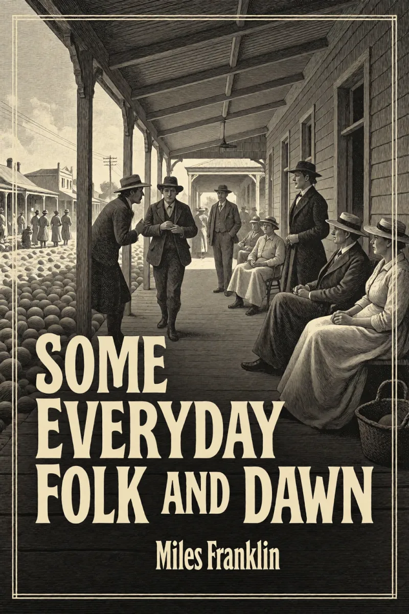 Cover of Some Everyday Folk and Dawn by Miles Franklin