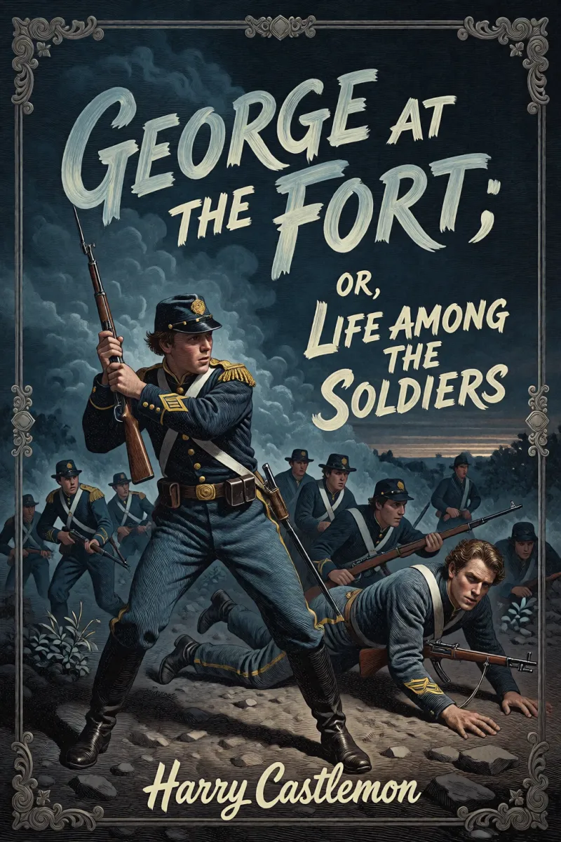 Cover of George at the Fort; Or, Life Among the Soldiers by Harry Castlemon