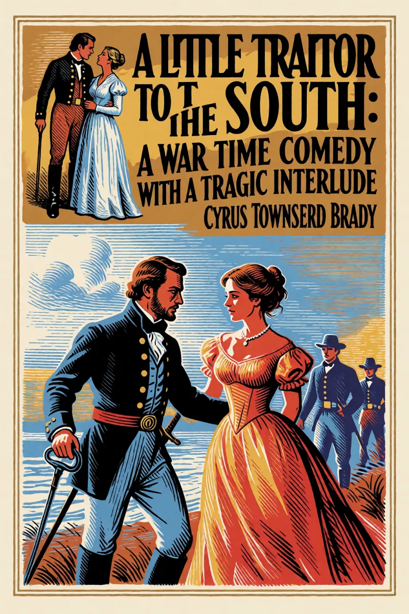 Cover of A Little Traitor to the South: A War Time Comedy with a Tragic Interlude by Cyrus Townsend Brady