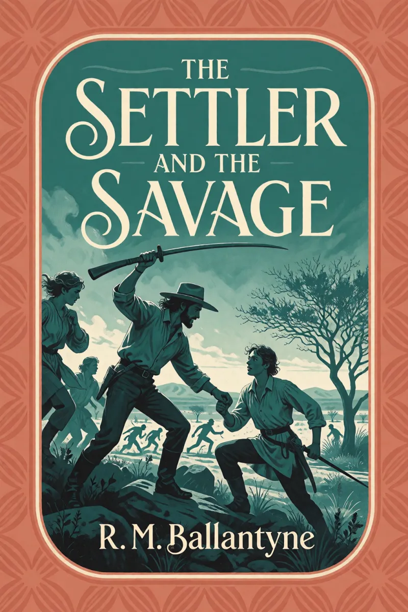 Cover of The Settler and the Savage by R. M. Ballantyne