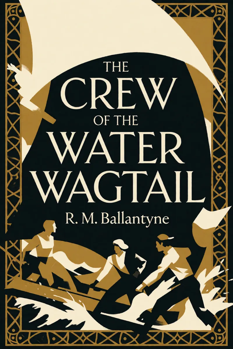 Cover of The Crew of the Water Wagtail by R. M. Ballantyne