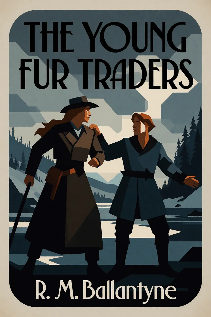 Cover of The Young Fur Traders by R. M. Ballantyne