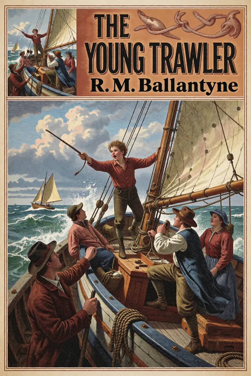 Cover of The Young Trawler by R. M. Ballantyne