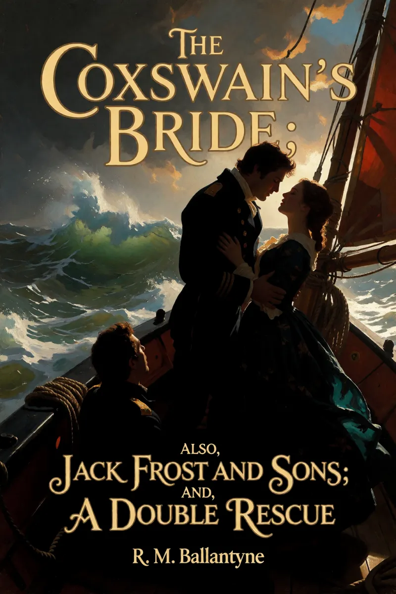 Cover of The Coxswain's Bride; also, Jack Frost and Sons; and, A Double Rescue by R. M. Ballantyne