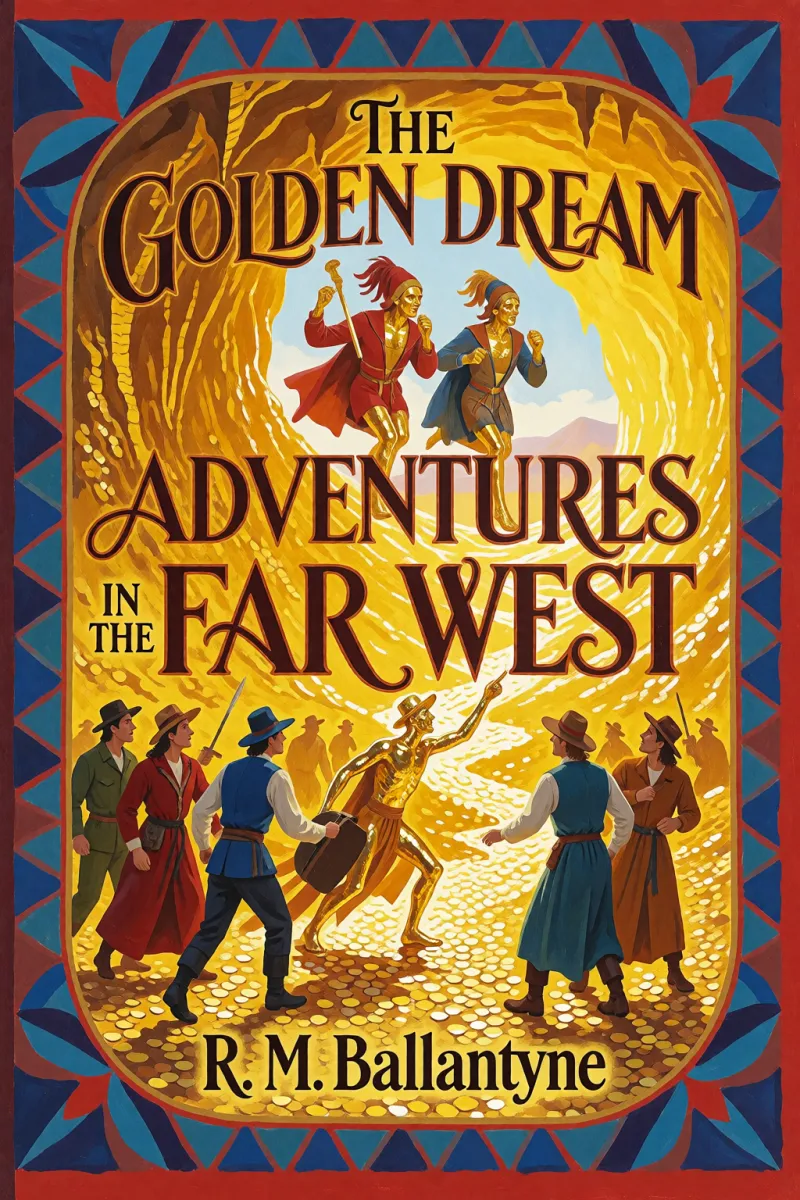 Cover of The Golden Dream: Adventures in the Far West by R. M. Ballantyne