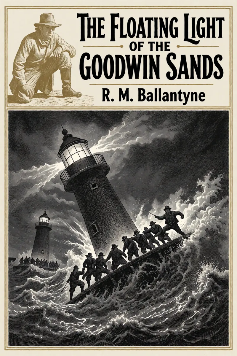 Cover of The Floating Light of the Goodwin Sands by R. M. Ballantyne