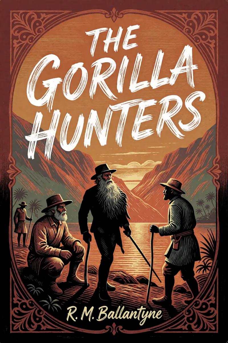 Cover of The Gorilla Hunters by R. M. Ballantyne