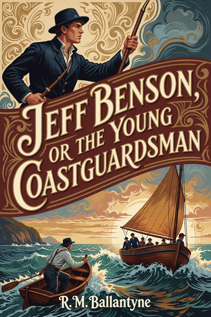 Cover of Jeff Benson, or the Young Coastguardsman by R. M. Ballantyne