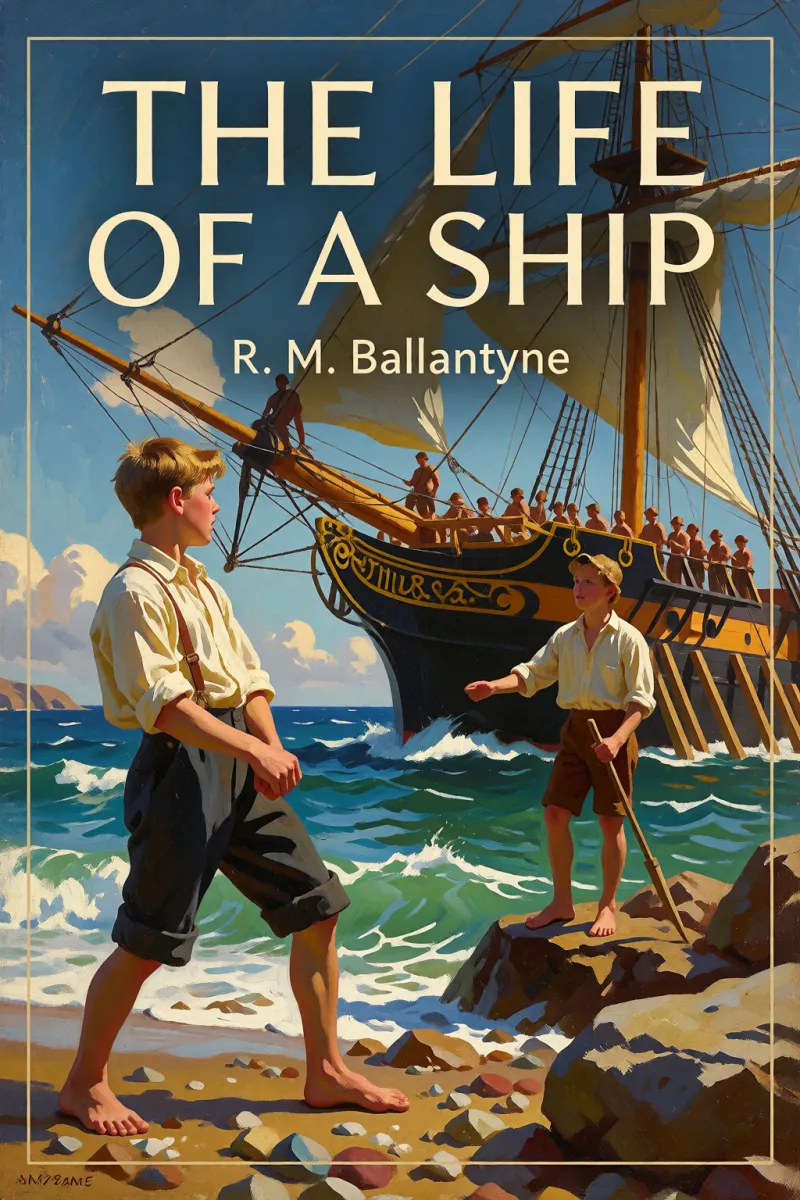 Cover of The Life of a Ship by R. M. Ballantyne