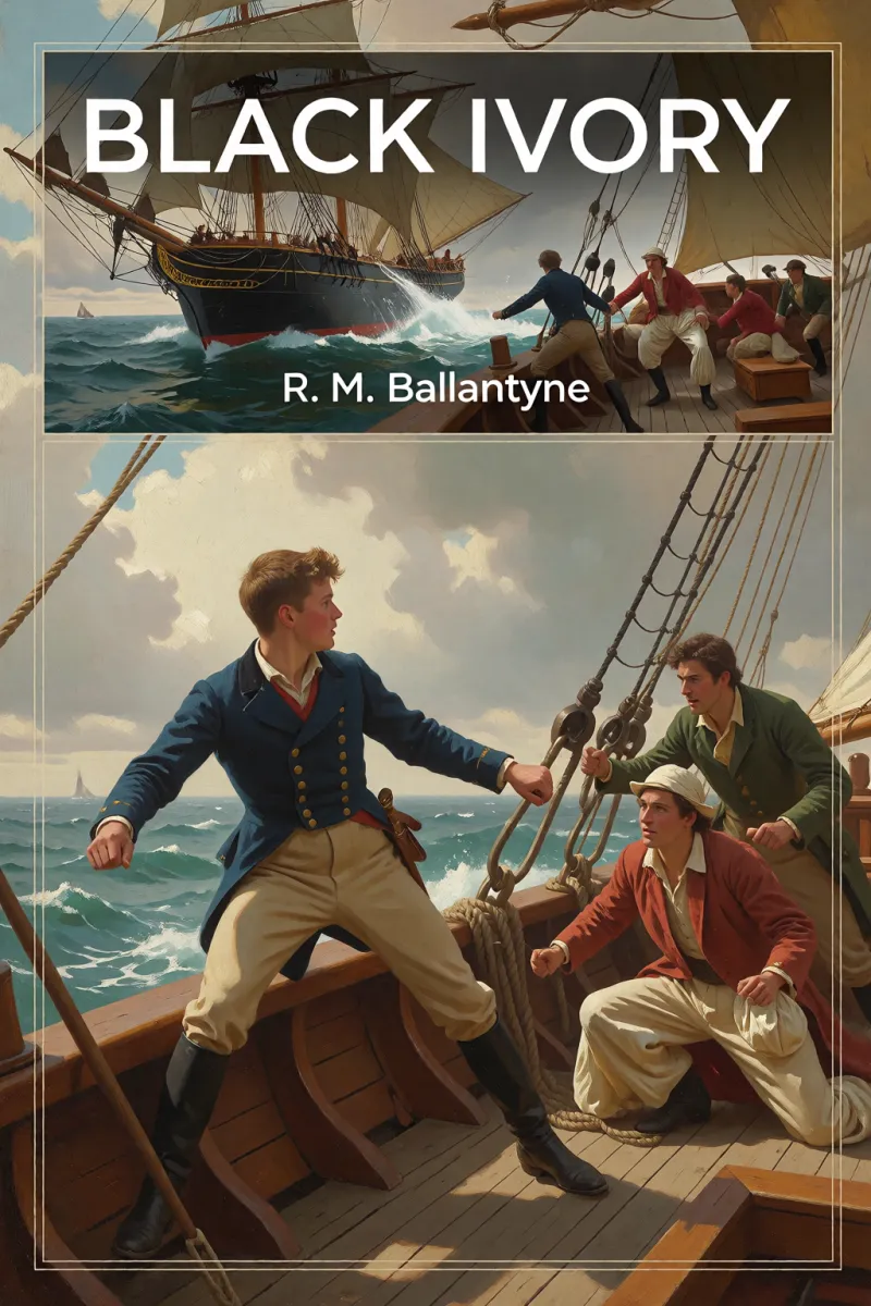 Cover of Black Ivory by R. M. Ballantyne