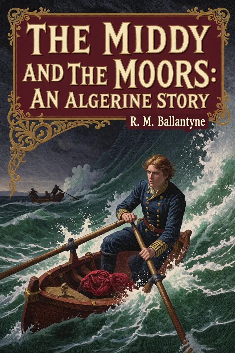 Cover of The Middy and the Moors: An Algerine Story by R. M. Ballantyne