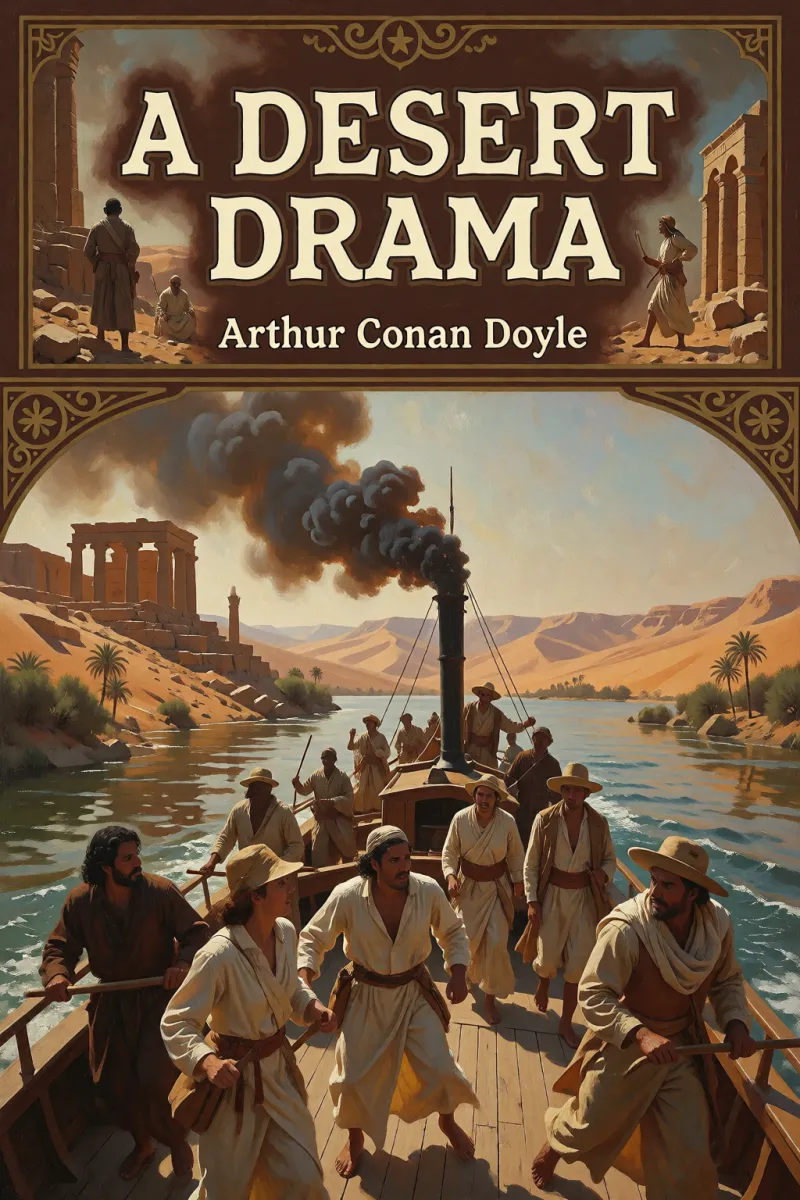 Cover of A desert drama by Arthur Conan Doyle