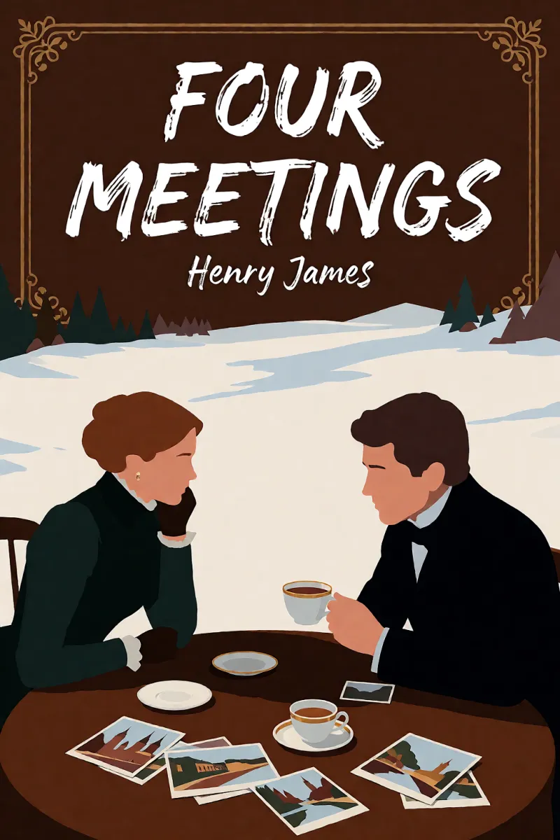 Cover of Four Meetings by Henry James
