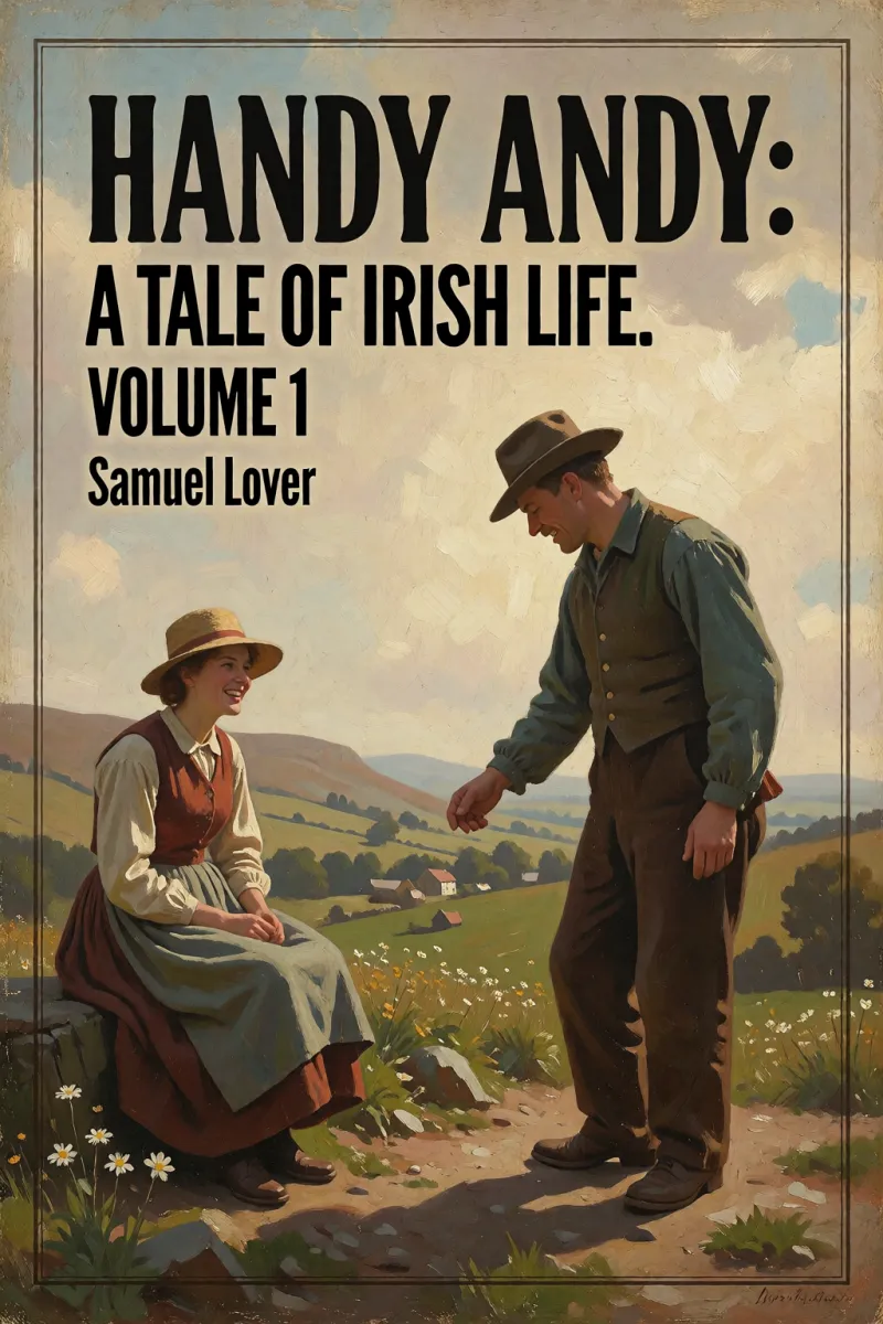 Cover of Handy Andy: A Tale of Irish Life. Volume 1 by Samuel Lover