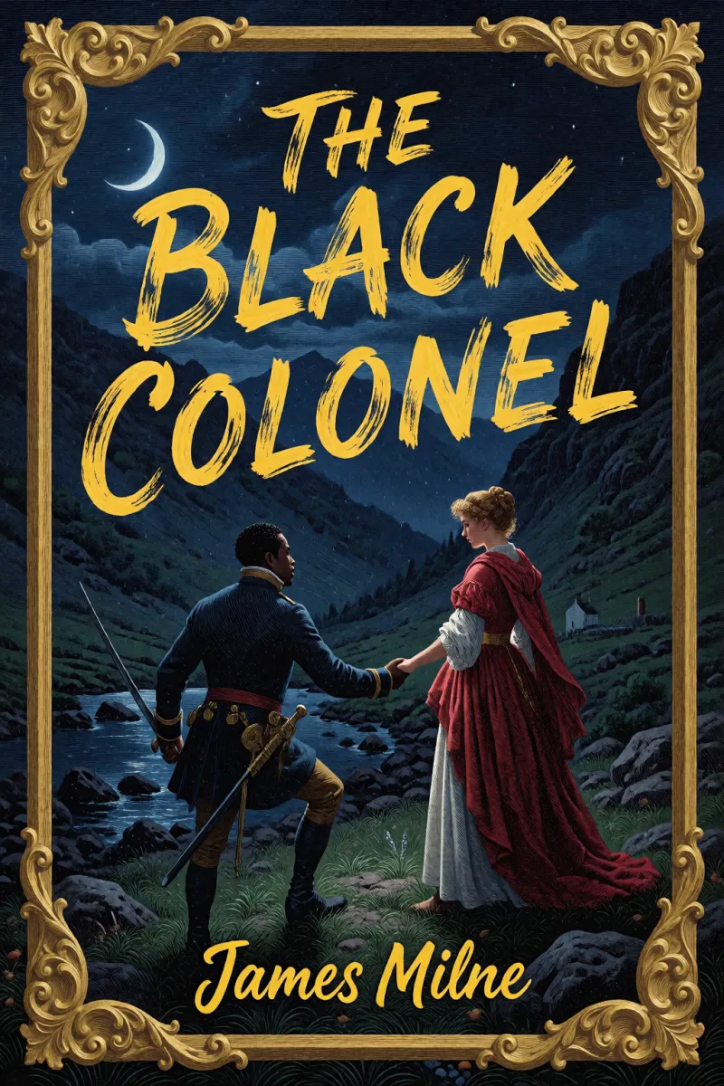 Cover of The Black Colonel by James Milne