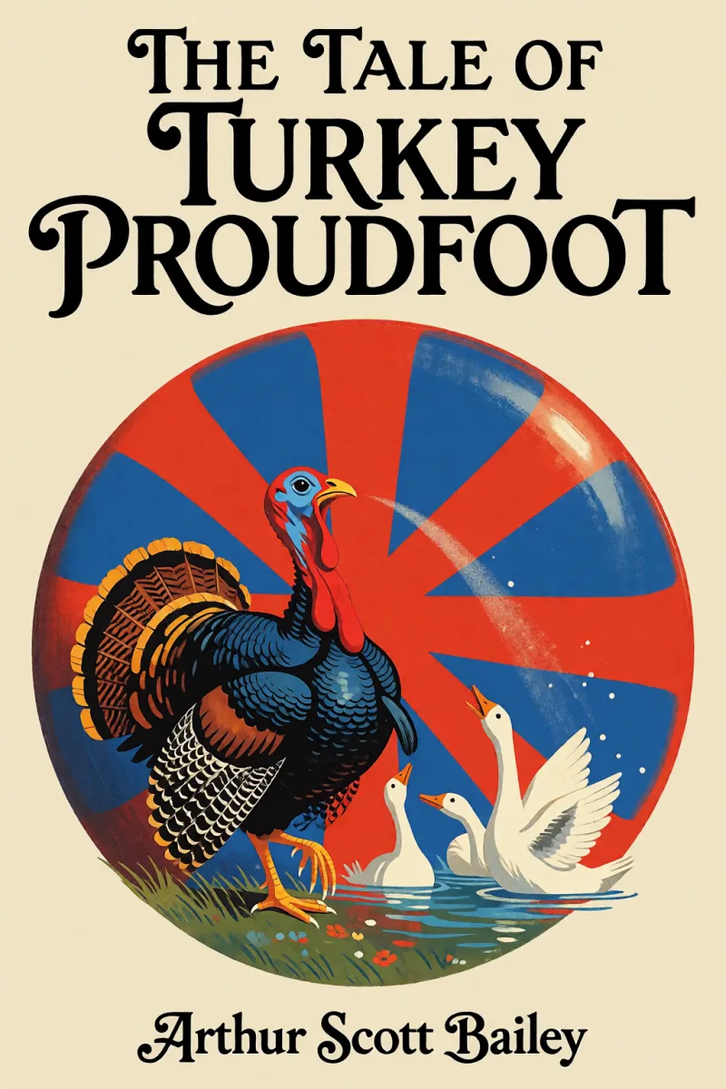 Cover of The tale of Turkey Proudfoot by Arthur Scott Bailey