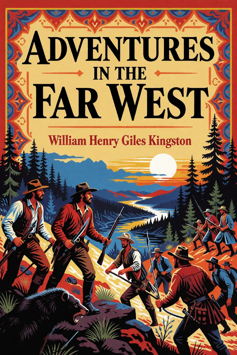 Cover of Adventures in the Far West by William Henry Giles Kingston