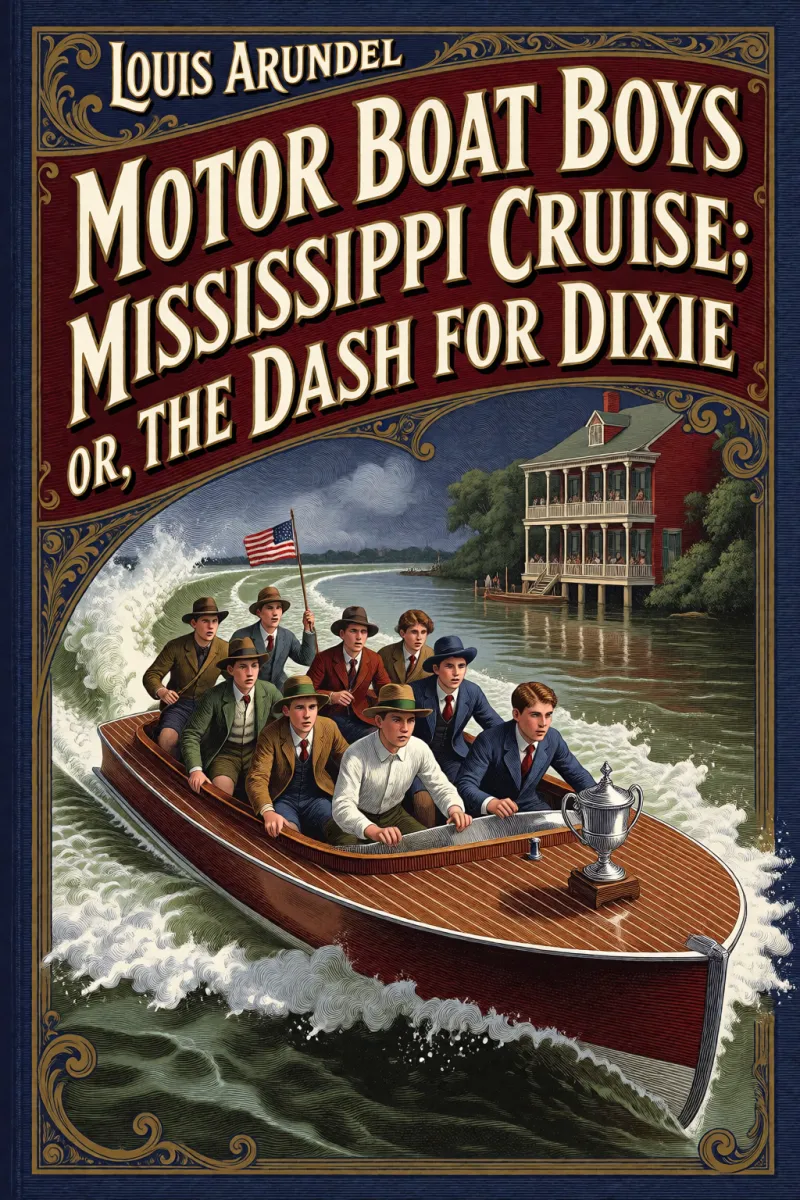 Cover of Motor Boat Boys Mississippi Cruise; or, The Dash for Dixie by Louis Arundel