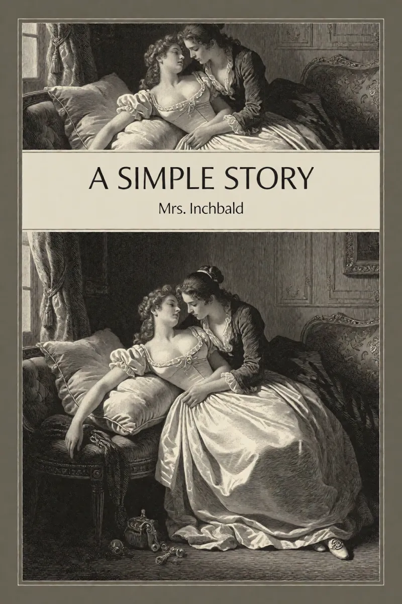 Cover of A Simple Story by Mrs. Inchbald