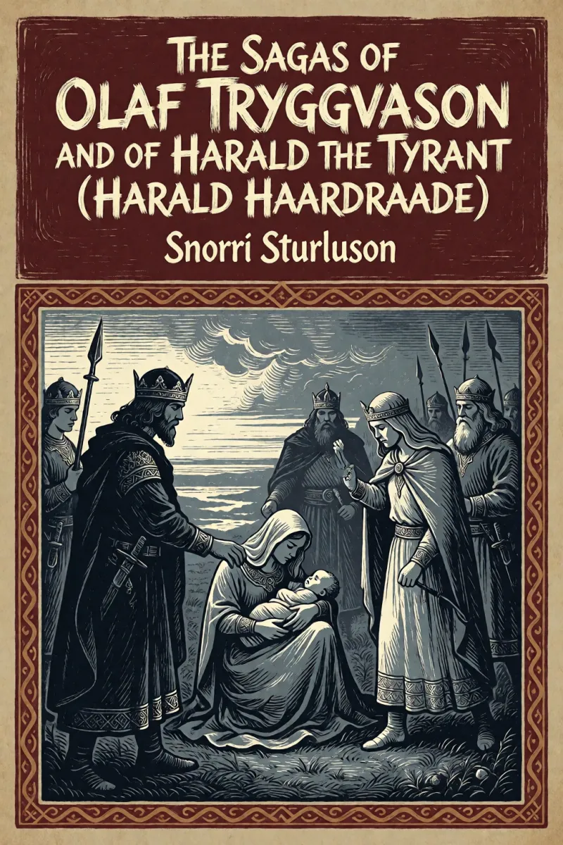 Cover of The sagas of Olaf Tryggvason and of Harald the Tyrant (Harald Haardraade) by Snorri Sturluson