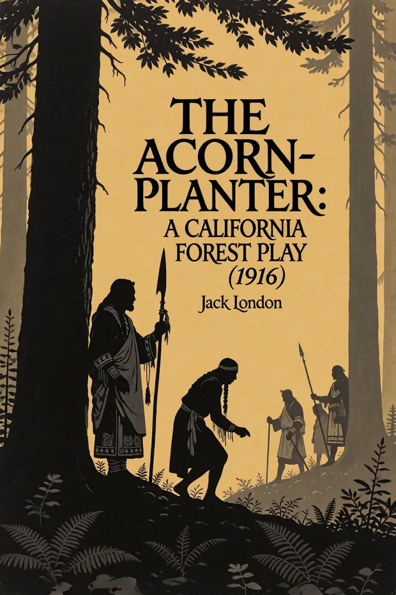 Cover of The Acorn-Planter: A California Forest Play (1916) by Jack London
