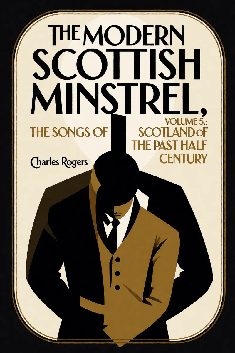 Cover of The Modern Scottish Minstrel, Volume 5.: The Songs of Scotland of the Past Half Century by Charles Rogers
