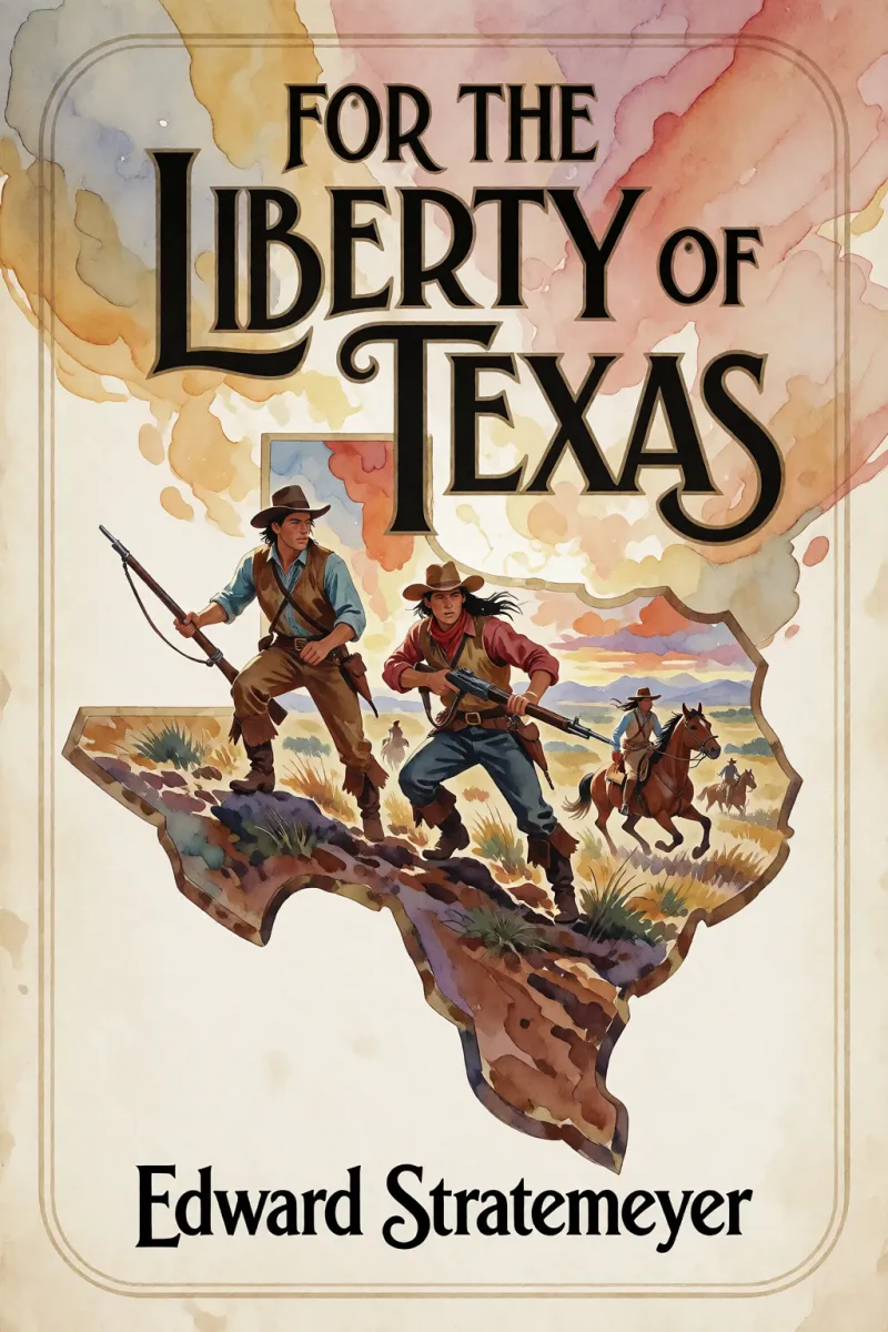 Cover of For the Liberty of Texas by Edward Stratemeyer
