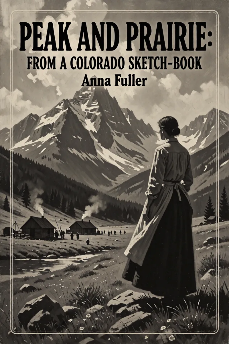 Cover of Peak and Prairie: From a Colorado Sketch-book by Anna Fuller