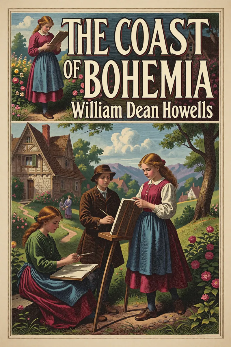 Cover of The Coast of Bohemia by William Dean Howells