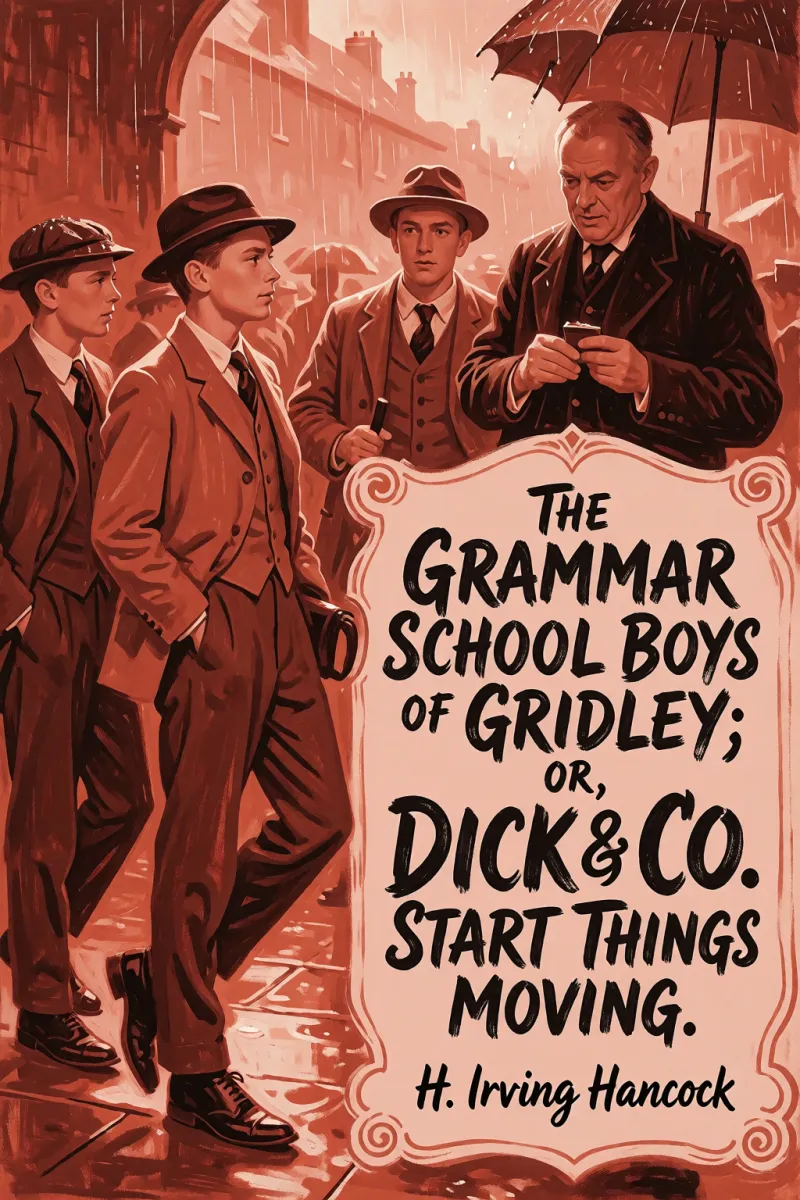 Cover of The Grammar School Boys of Gridley; or, Dick & Co. Start Things Moving by H. Irving Hancock
