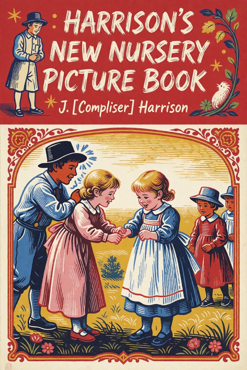 Cover of Harrison's New Nursery Picture Book by J. [Compiler] Harrison