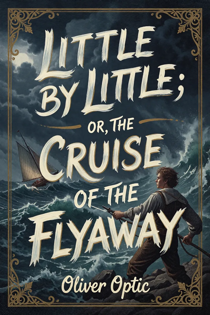 Cover of Little By Little; or, The Cruise of the Flyaway by Oliver Optic