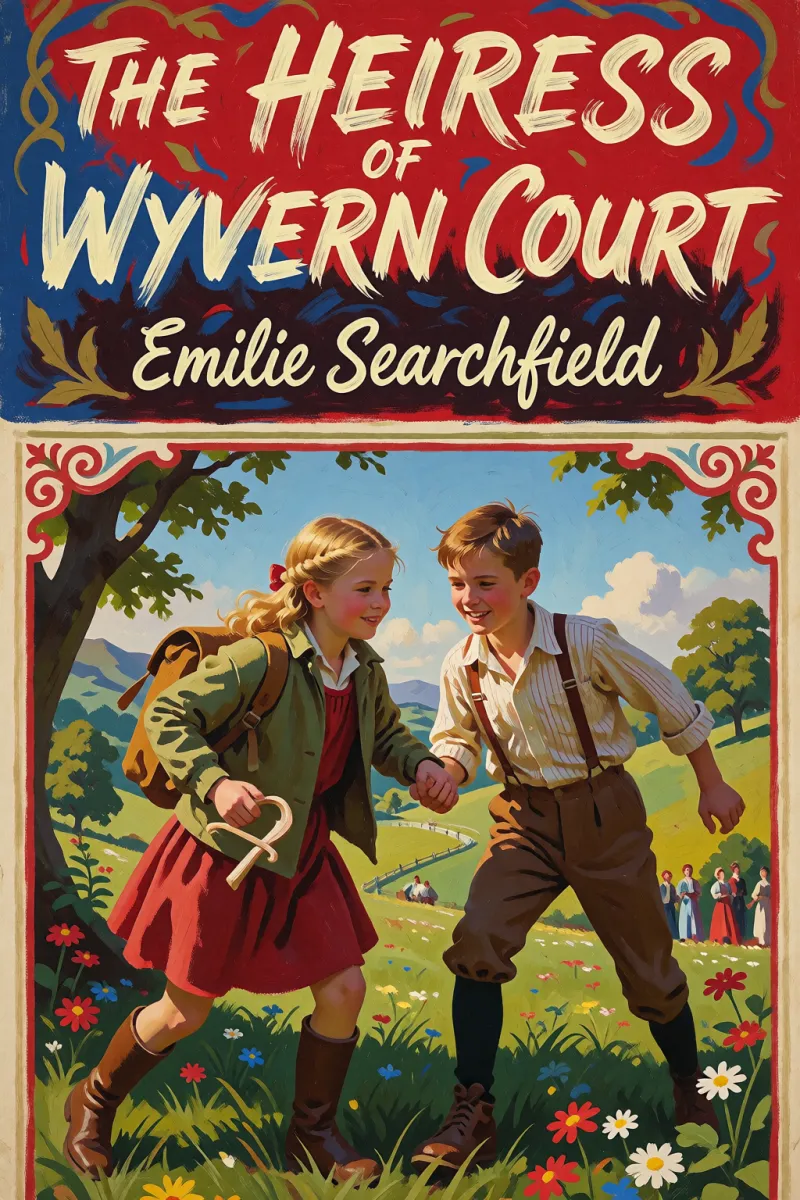Cover of The Heiress of Wyvern Court by Emilie Searchfield