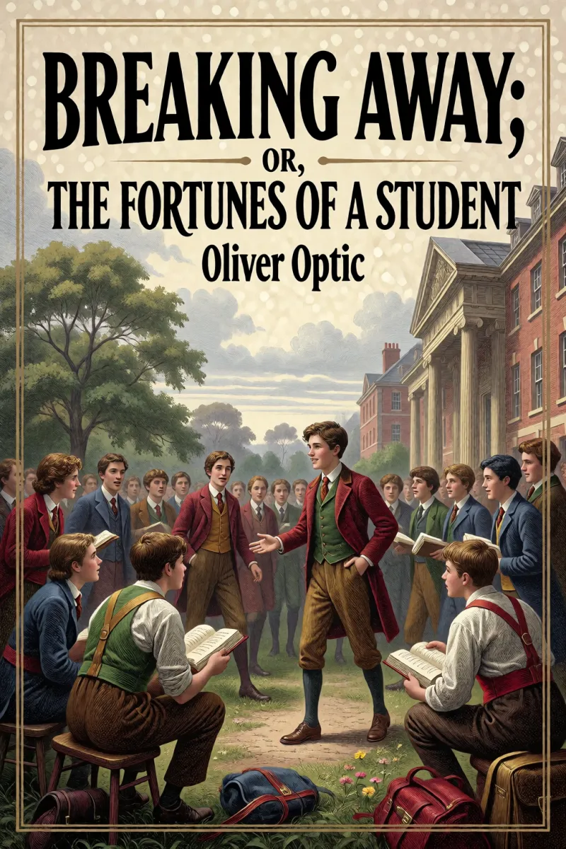 Cover of Breaking Away; or, The Fortunes of a Student by Oliver Optic