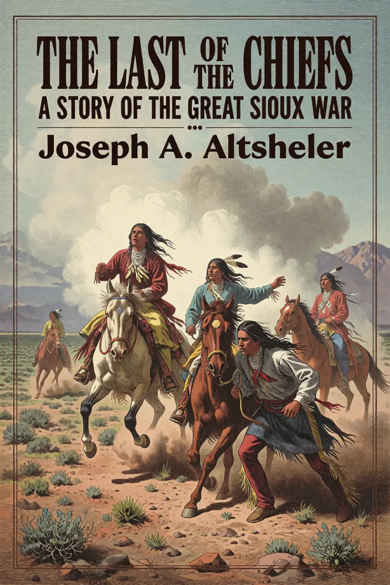 Cover of The Last of the Chiefs: A Story of the Great Sioux War by Joseph A. Altsheler