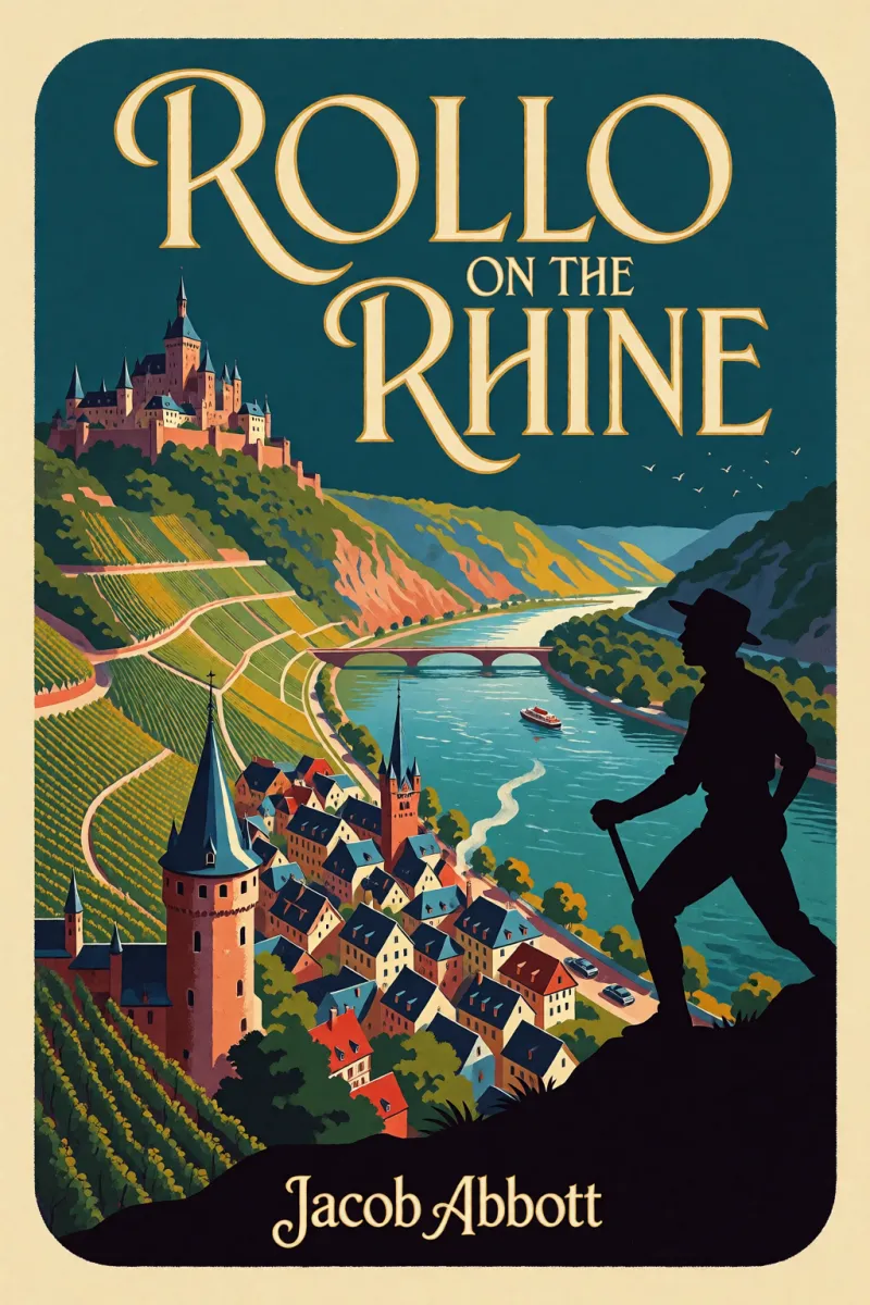 Cover of Rollo on the Rhine by Jacob Abbott