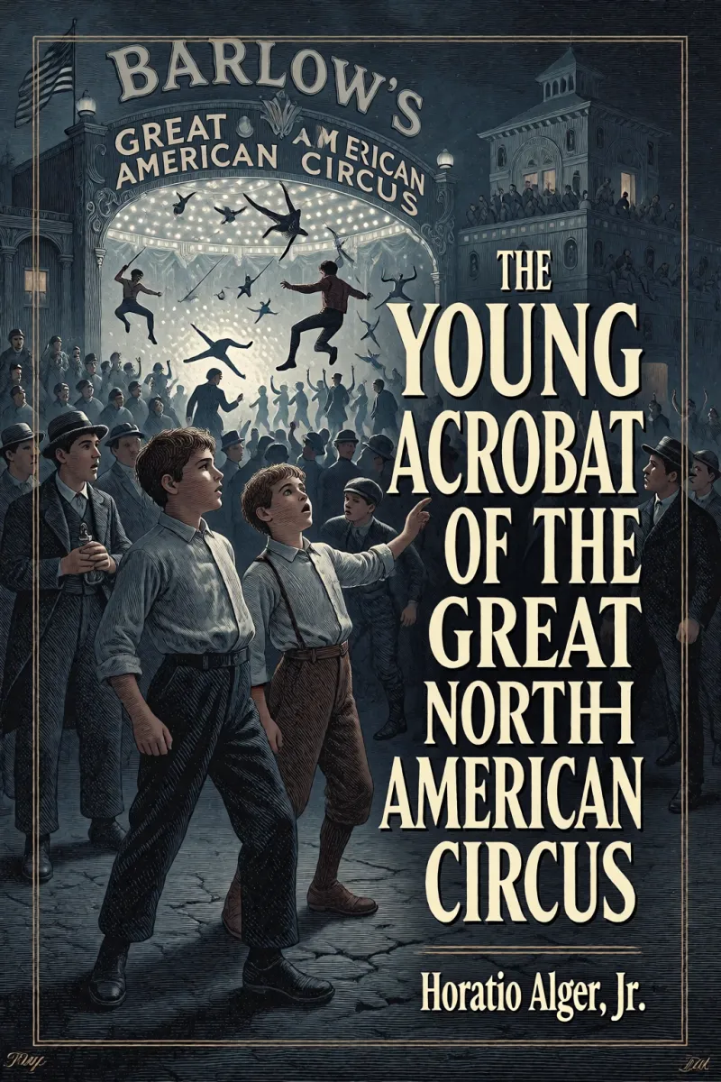 Cover of The Young Acrobat of the Great North American Circus by Horatio Alger, Jr.