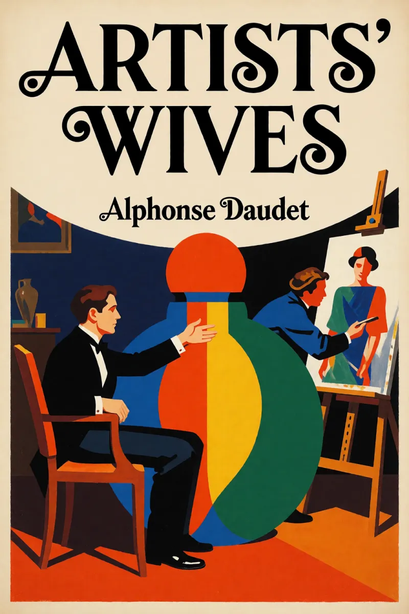 Cover of Artists' Wives by Alphonse Daudet