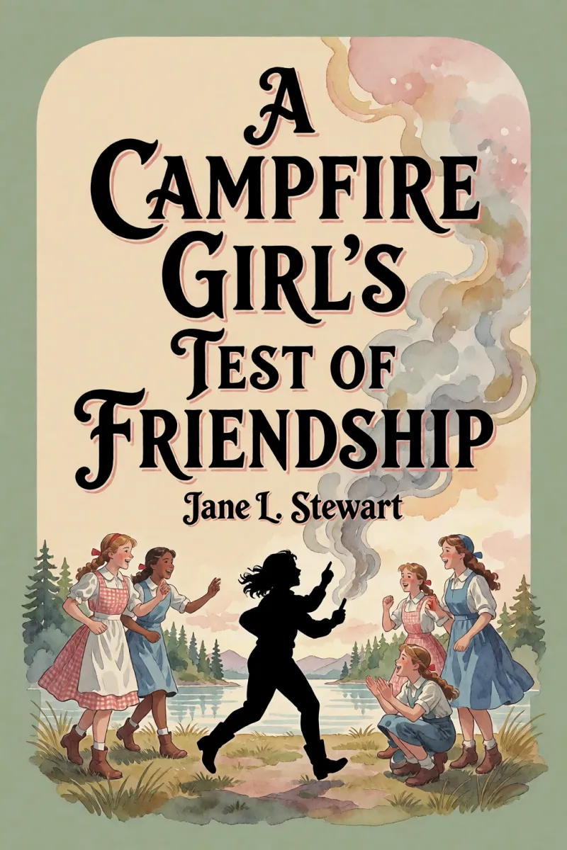 Cover of A Campfire Girl's Test of Friendship by Jane L. Stewart