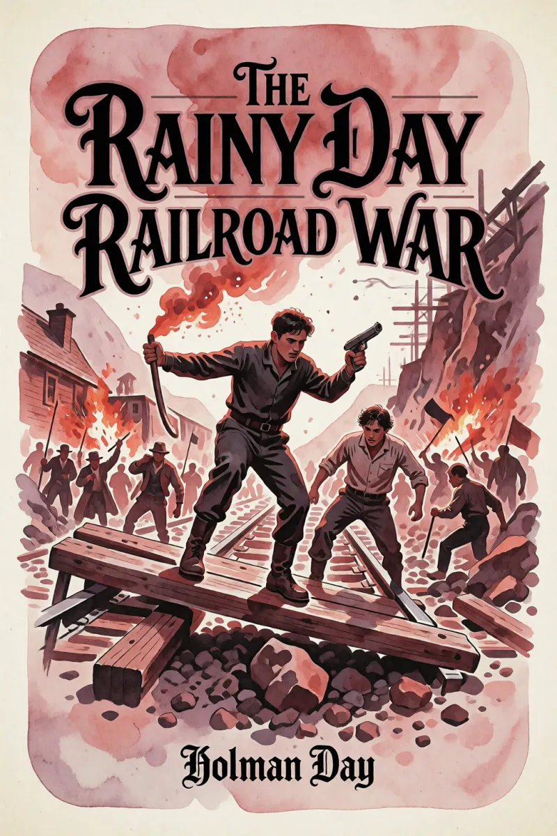Cover of The Rainy Day Railroad War by Holman Day