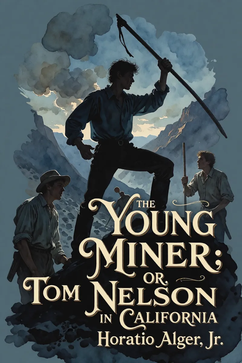Cover of The Young Miner; Or, Tom Nelson in California by Horatio Alger, Jr.