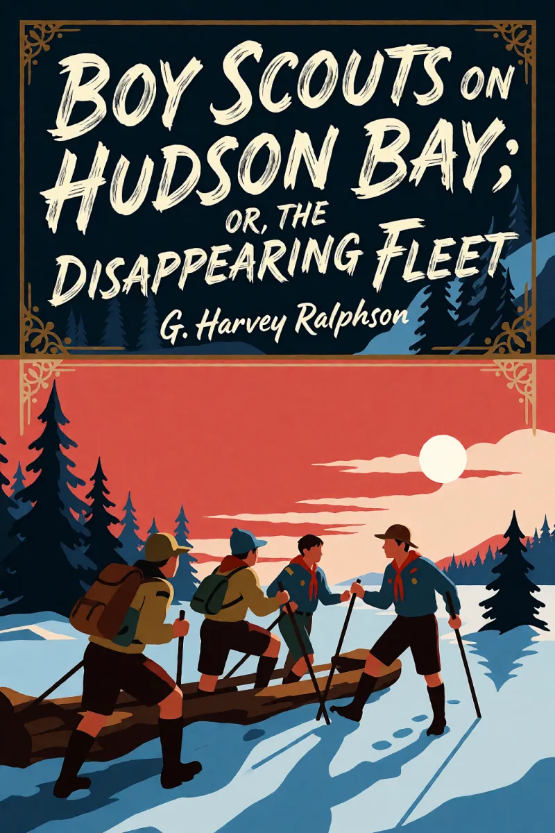 Cover of Boy Scouts on Hudson Bay; Or, The Disappearing Fleet by G. Harvey Ralphson
