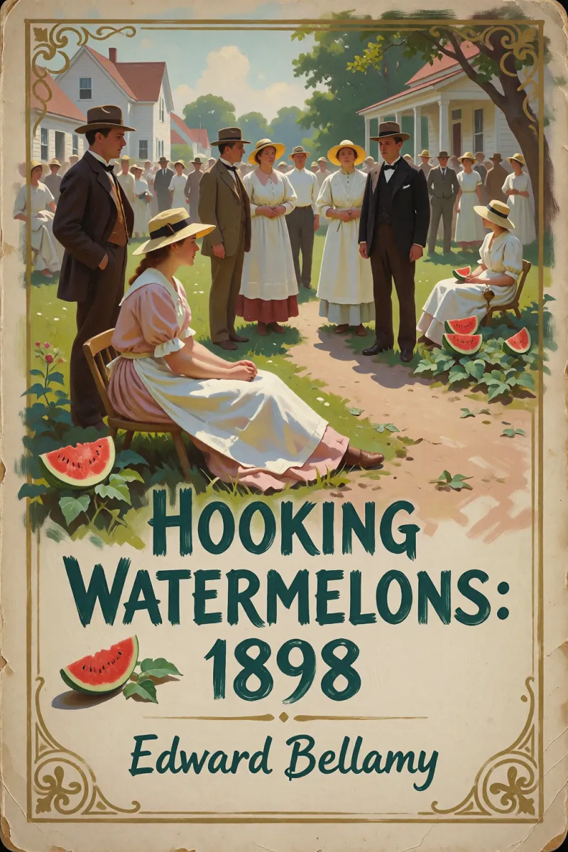 Cover of Hooking Watermelons: 1898 by Edward Bellamy