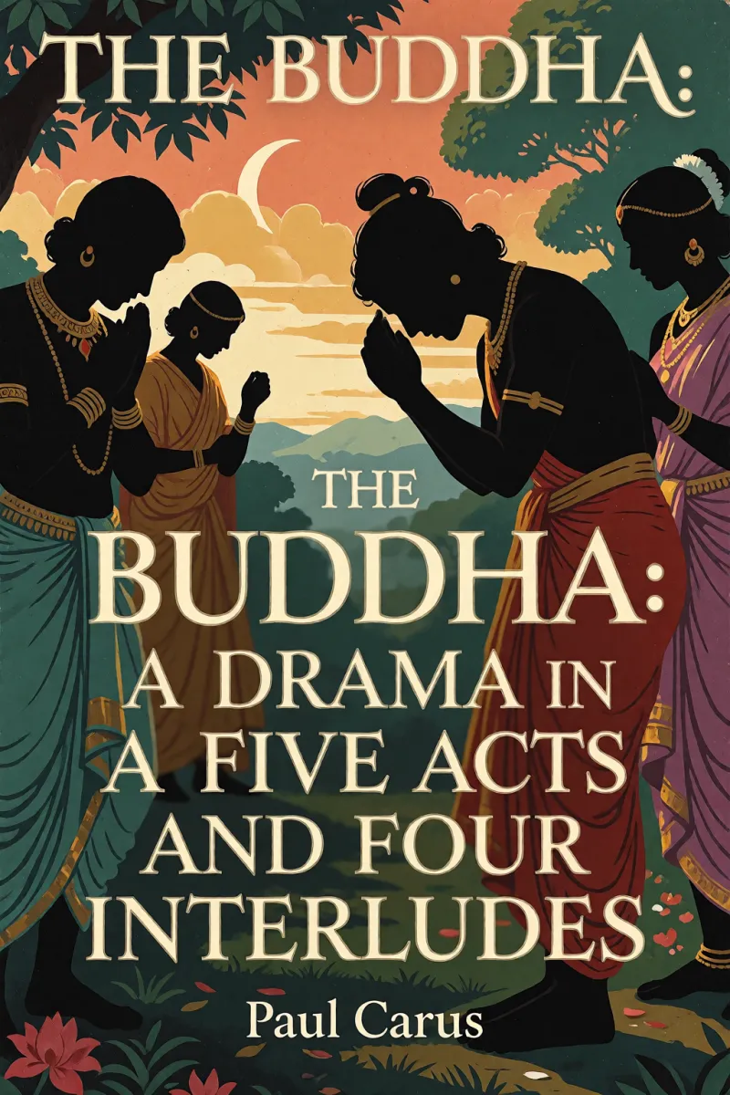 Cover of The Buddha: A Drama in Five Acts and Four Interludes by Paul Carus