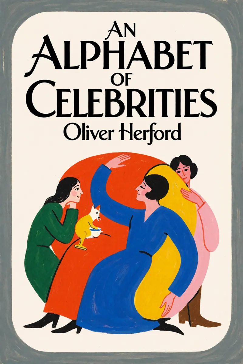 Cover of An Alphabet of Celebrities by Oliver Herford