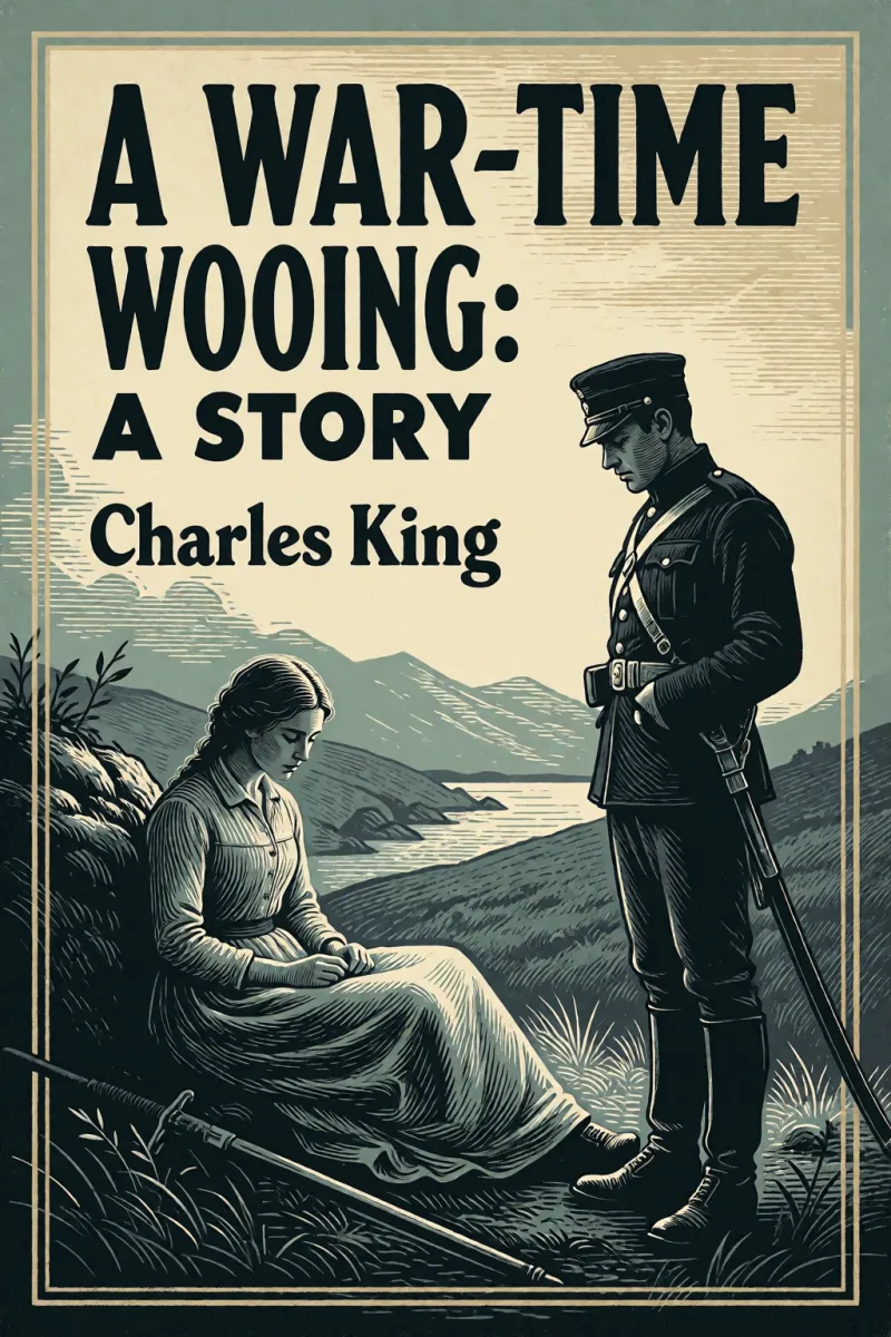 Cover of A War-Time Wooing: A Story by Charles King