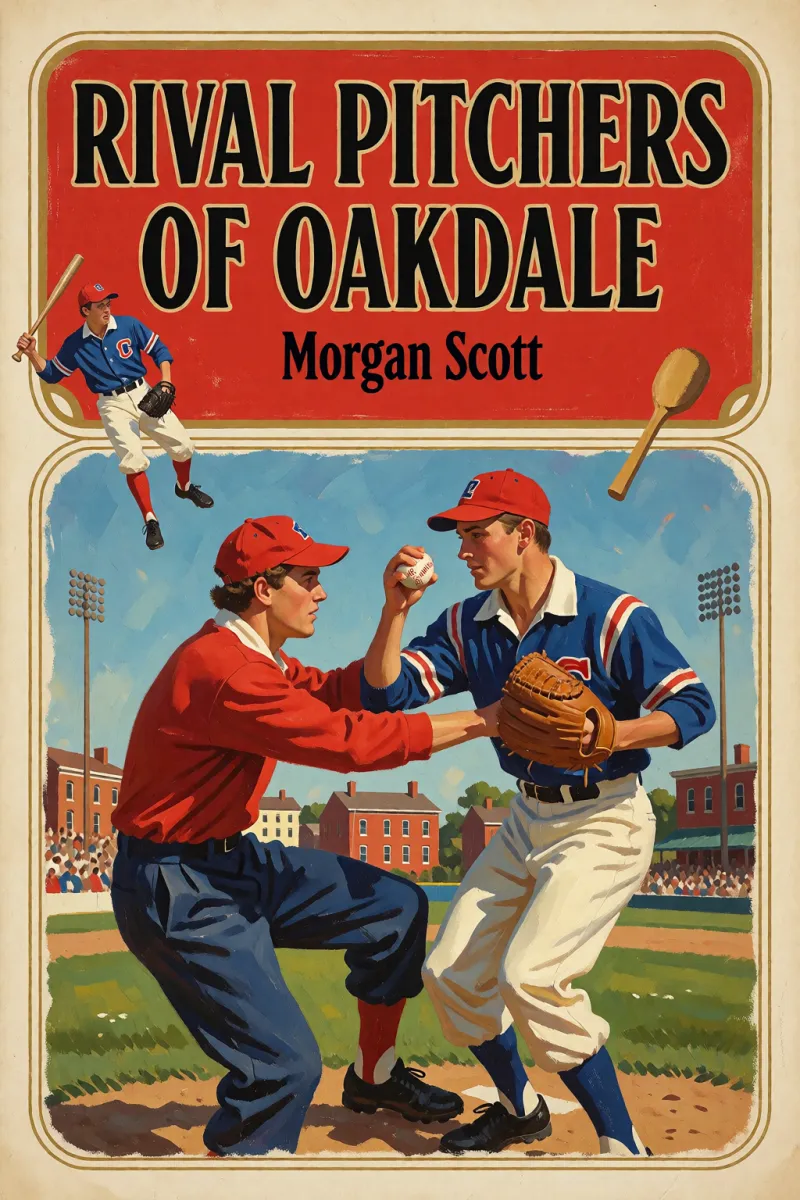 Cover of Rival Pitchers of Oakdale by Morgan Scott