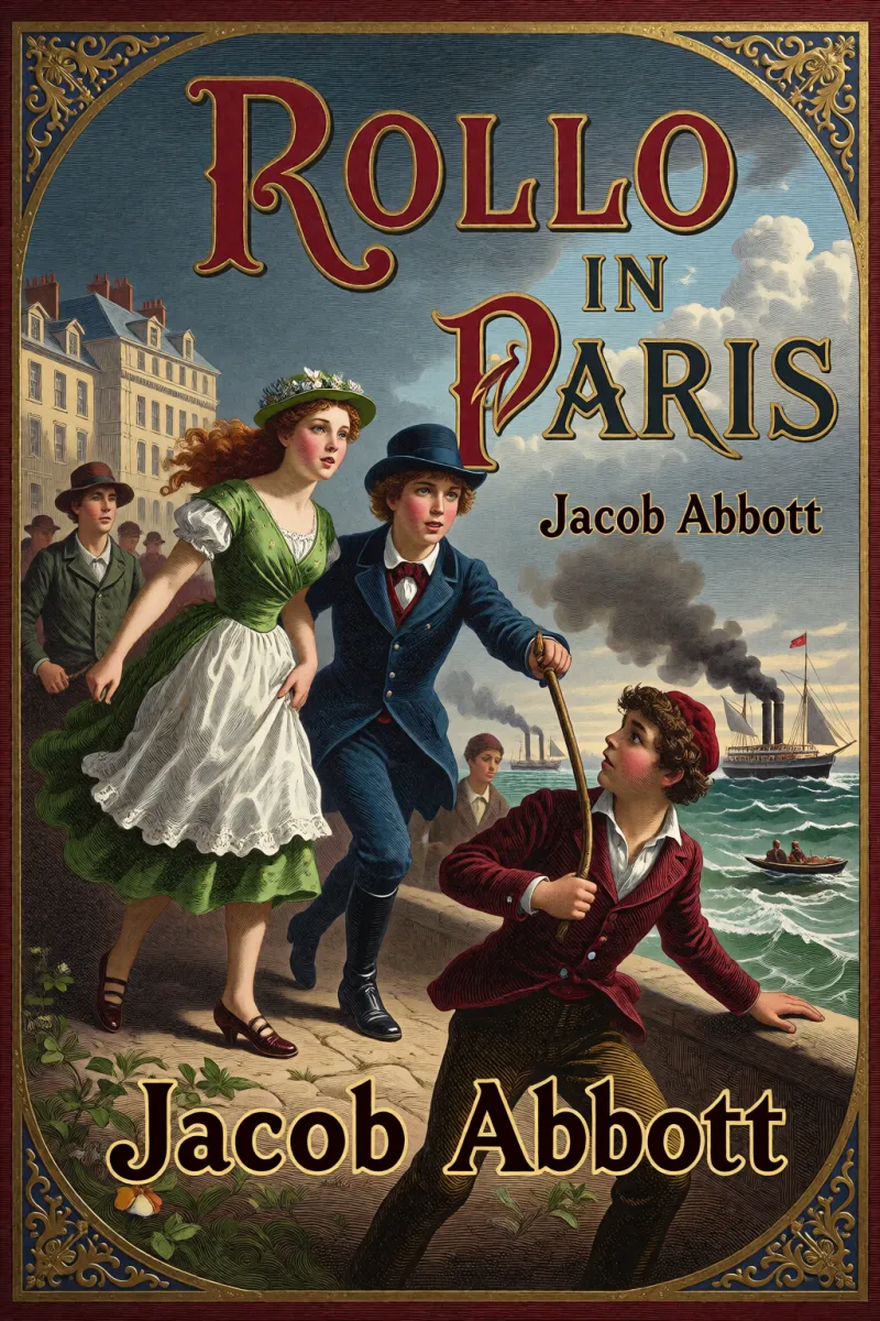 Cover of Rollo in Paris by Jacob Abbott